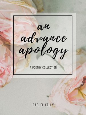 cover image of An Advance Apology